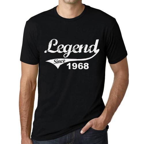 Homme Tee-Shirt Une Légende Depuis 1968 - Legend Since 1968 - 56 An... on Productcaster.