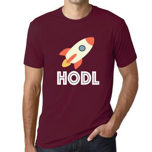 Homme Tee-Shirt Hodl To The Moon Crypto Funny Traders T-Shirt Graph... on Productcaster.