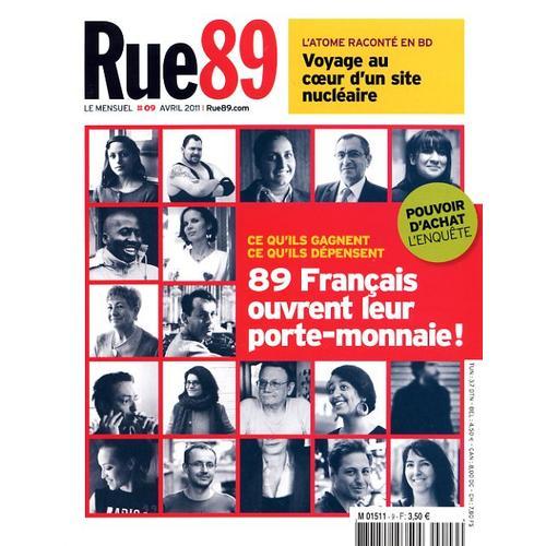 Rue 89 N° 9 : 89 Français Ouvrent Leur Porte-Monnaie ! on Productcaster.