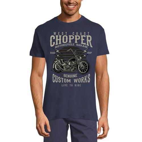 Homme Tee-Shirt West Coast Chopper - Vivre Pour Rouler En Moto - We... on Productcaster.