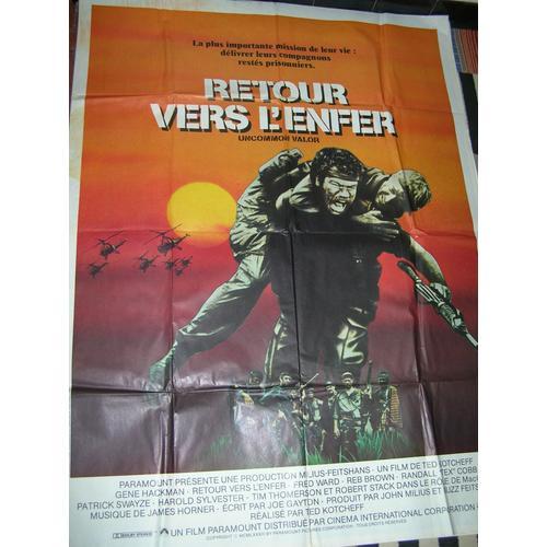 Retour Vers L'enfer. Affiche Originale Du Film.160x120. T Kotcheff.... on Productcaster.