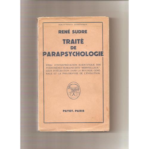 Traité De Parapsychologie on Productcaster.