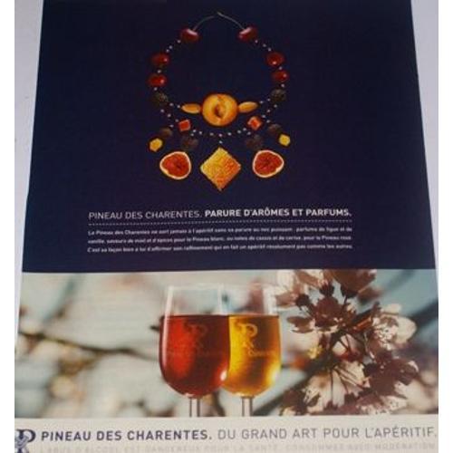 Publicité Papier Vins Pineau Des Charentes on Productcaster.