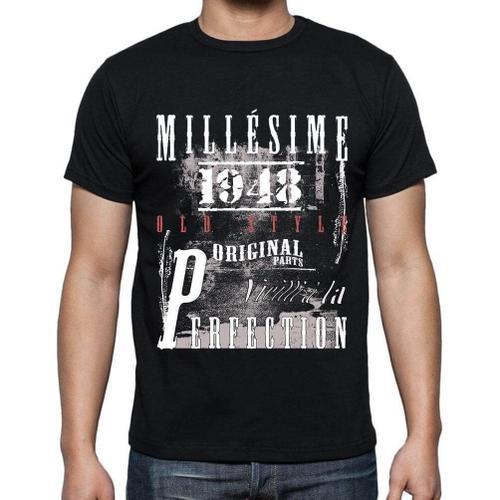 Homme Tee-Shirt Vieilli À La Perfection Millésime 1948 76 Ans T-Shi... on Productcaster.