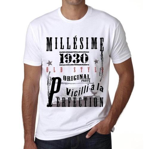 Homme Tee-Shirt Vieilli À La Perfection Millésime 1930 94 Ans T-Shi... on Productcaster.