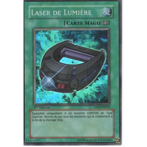 Carte Yu-Gi-Oh! "Laser De Lumière" Super Rare Dp03-Fr025 on Productcaster.