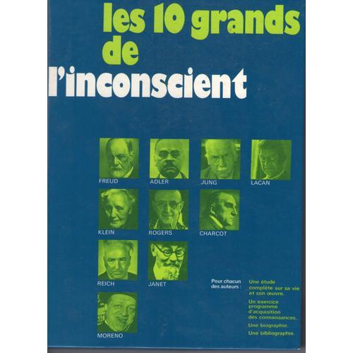 Les 10 Grands De L'inconscient on Productcaster.