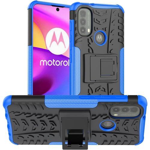 Coque Moto E20, Coque Moto E30, Coque Moto E40, Double Couche Antic... on Productcaster.