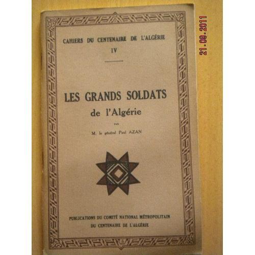 Les Grands Soldats De L'agérie on Productcaster.