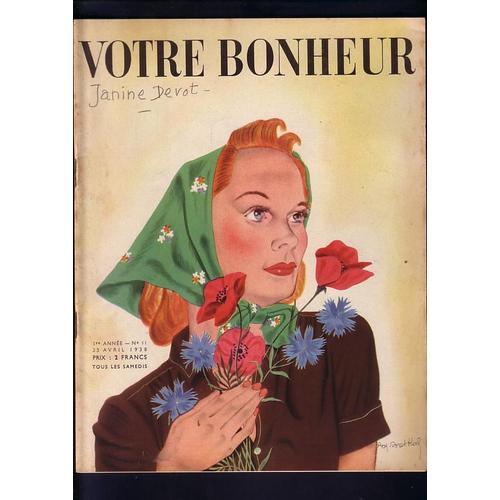 Votre Bonheur - N°:11 - 23/04/1938 on Productcaster.