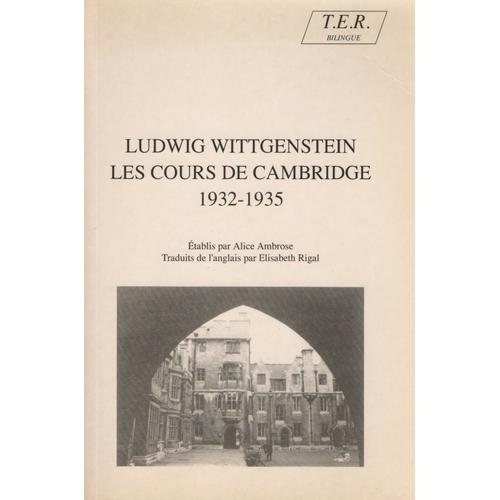 Les Cours De Cambridge (1932-1935) on Productcaster.