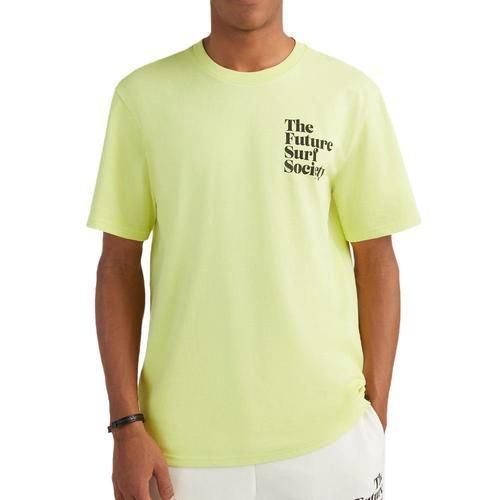 T-Shirt Jaune Homme O'neill Future Surf on Productcaster.