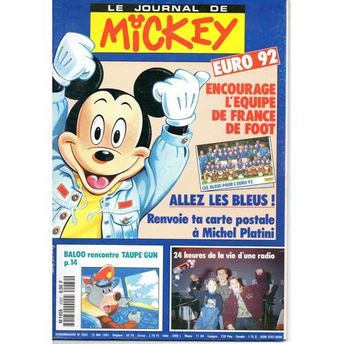 Le Journal De Mickey N° 2082 : Allez Les Bleus on Productcaster.