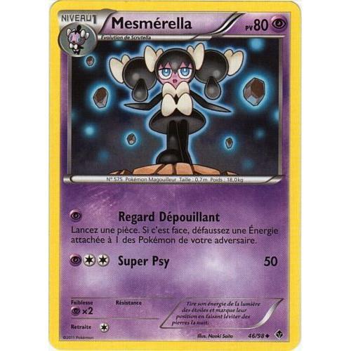 Mesmérella (46/98) - Pokemon Noir Et Blanc Pouvoirs Emergents on Productcaster.