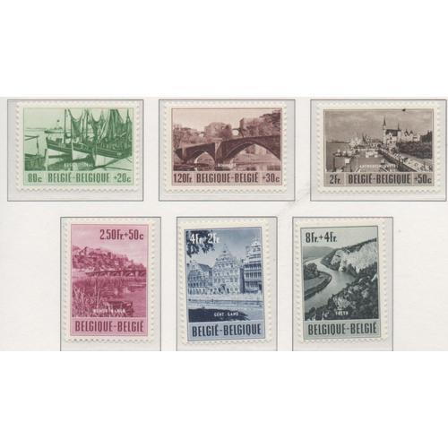 Belgique Timbres Tourisme 1953 on Productcaster.