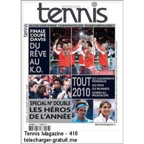 Tennis Magazine 416 on Productcaster.