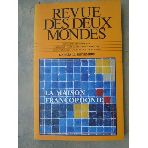 Revue Des Deux Mondes 11-12/2001 on Productcaster.