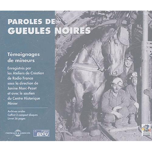 Paroles De Gueules Noires - Coffret En 3 Cd Audio on Productcaster.