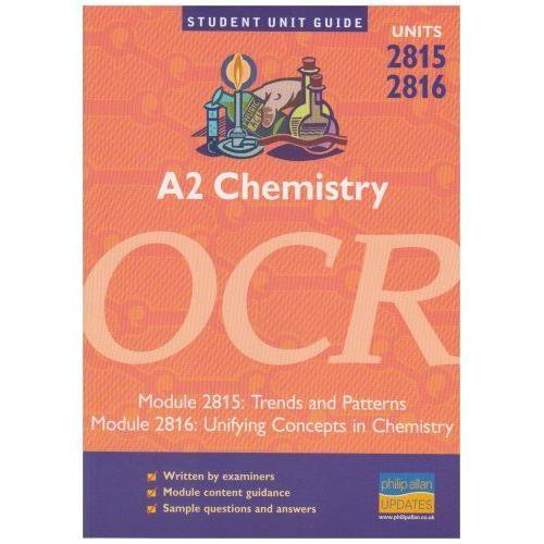 A2 Chemistry Ocr: Trends And Patterns/Unifying Concepts In Chemistr... on Productcaster.