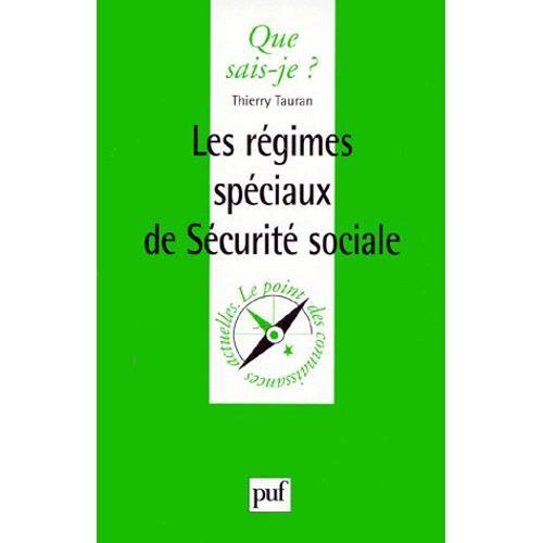 Les Regimes Speciaux De Securite Sociale - 1ère Édition Janvier 2000 on Productcaster.