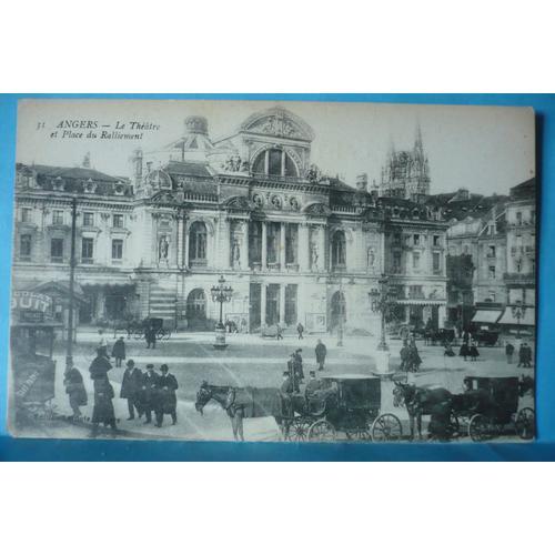 Angers : Le Theatre Et Place Du Ralliement on Productcaster.