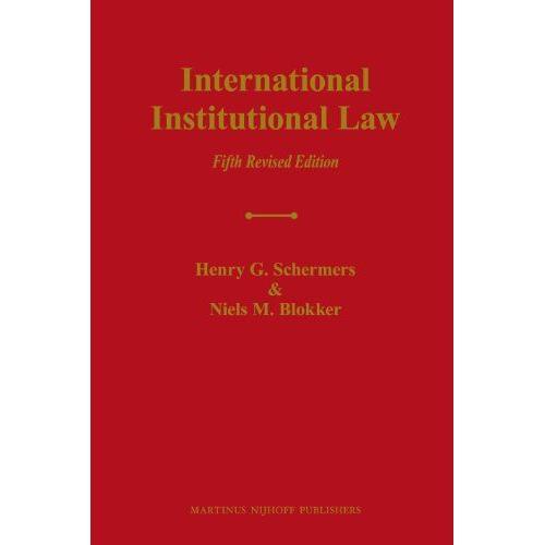 International Institutional Law: Unity Within Diversity - 5th Edition on Productcaster.