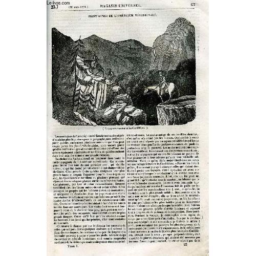 Le Magasin Universel - Tome Premier - Livraison N°23 - Montagnes De... on Productcaster.