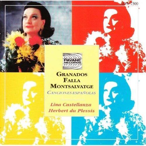 Chansons Espagnoles De Granados, Falla & Montsalvatge Castellanza, ... on Productcaster.