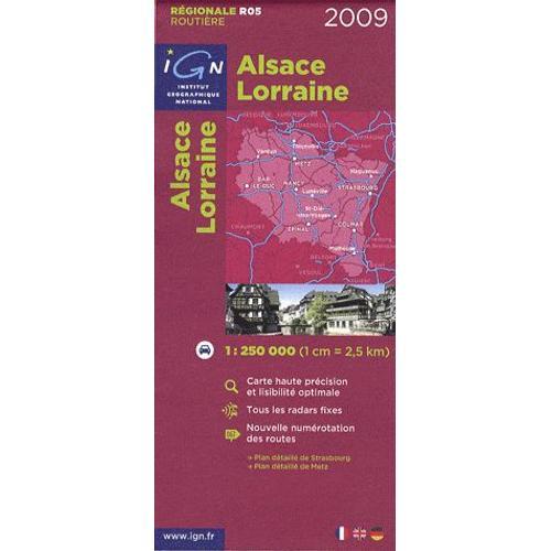 Alsace Lorraine 1 : 250 000 on Productcaster.