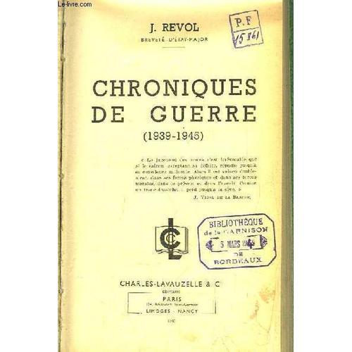 Chroniques De Guerre (1939 - 1945) on Productcaster.