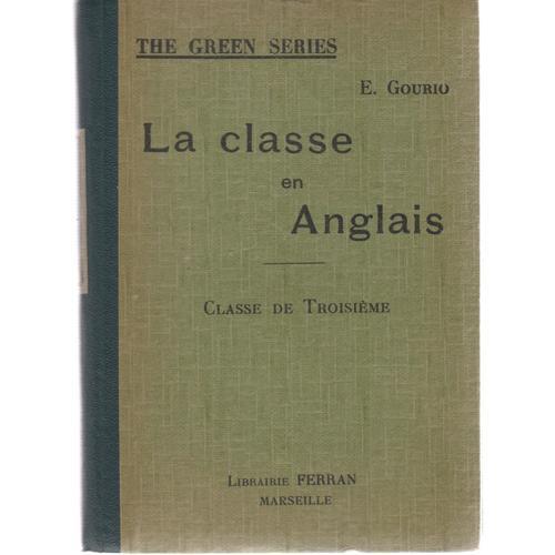 La Classe En Anglais. Classe De 3ème on Productcaster.