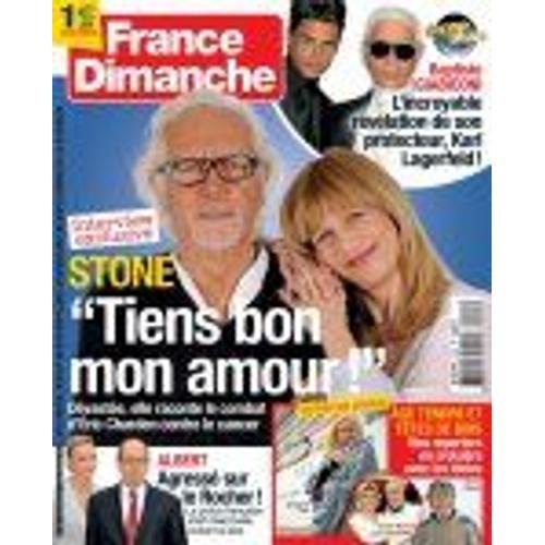 France Dimanche 3403 : Stone : "Tiens Bon Mon Amour"; Jean-Baptiste... on Productcaster.