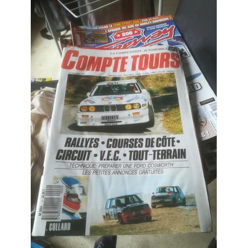 Compte Tours 2 De 1989 Antibes,Picardie,Sport Garage,Trappes,Cardab... on Productcaster.