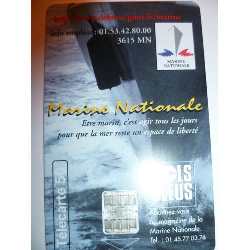 Telecarte 50 "Marine Nationale" on Productcaster.