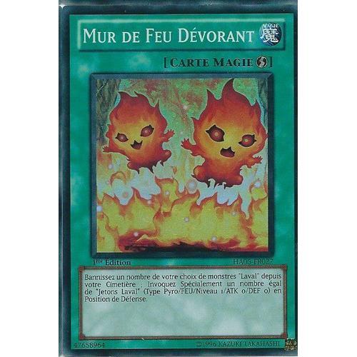 Mur De Feu Dévorant ¿ Yu Gi Oh ! - Ha05-Fr027 ¿ Sr on Productcaster.