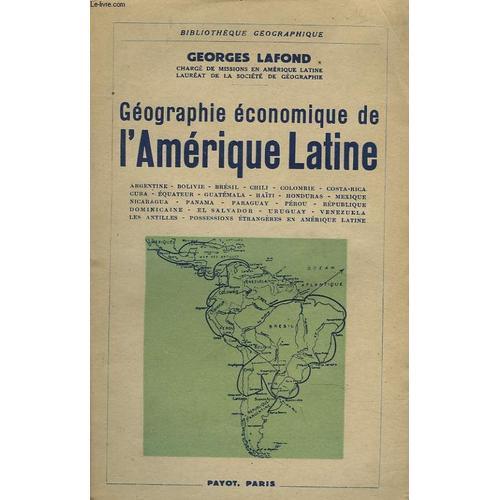 Geographie Economique De L'amerique Latine on Productcaster.