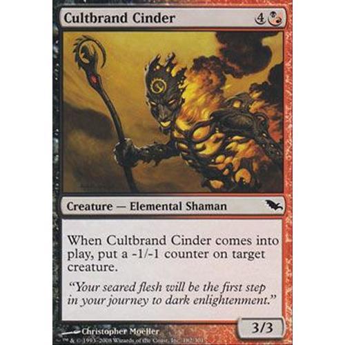 Scoriacé Marqueculte ( Cultbrand Cinder ) - Magic Mtg - Sombrelande... on Productcaster.