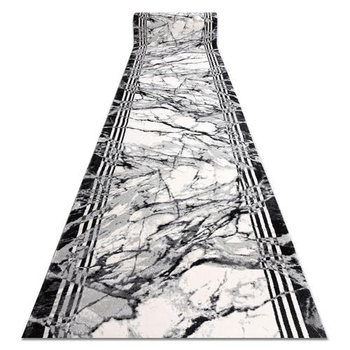 100x990 Cm Tapis De Couloir Tuls 51210 Moderne, Marbre Anthracite 1... on Productcaster.