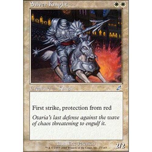 Chevalier Argenté ( Silver Knight ) - Magic Mtg - Fleau Vf E 23 - U on Productcaster.