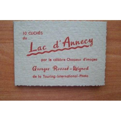 10 Cliches Du Lac D'annecy Par Le C?L?Bre Chasseur D'images Georges... on Productcaster.