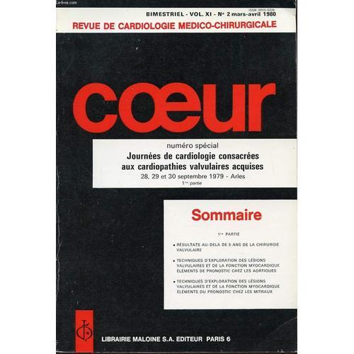 Revue De Cardiologie Medico-Chirurgicale Volume Xi N°2 1980 Coeur :... on Productcaster.