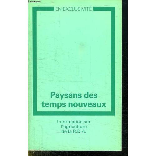 Paysans Des Temps Nouveaux. on Productcaster.