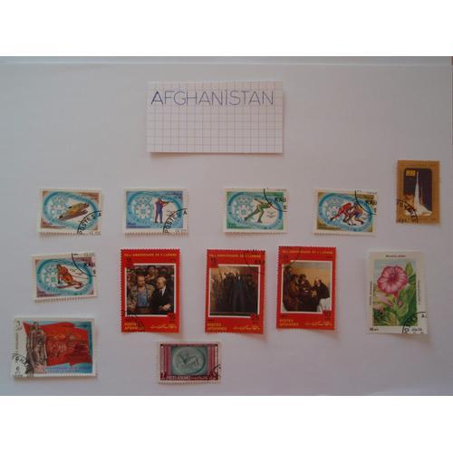 Lot De Timbres Oblitérés D' Afghanistan - Toutes Années on Productcaster.