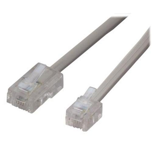 Câble RJ11 (6/4) / RJ45 - 20cm on Productcaster.