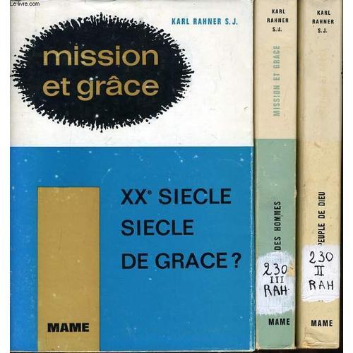 Mission Et Grâce Xxe En 3 Tomes : Siècle Siècle De Grâce ? / Au Se... on Productcaster.