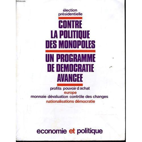 Economie Et Politique (Revue Marxiste D'économie) N°179 : Election ... on Productcaster.