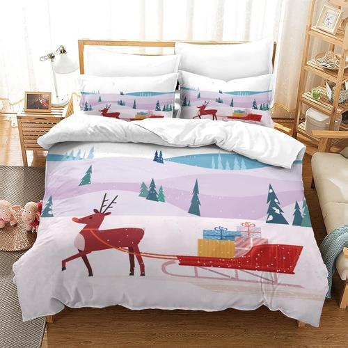 Christmas Impression En D Housse De Couette£¬Couette Microfibre Ave... on Productcaster.