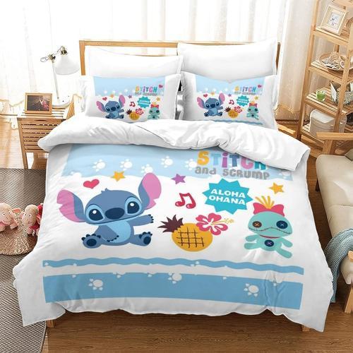 Stitch Impression En D Housse De Couette£¬Couette Microfibre Avec F... on Productcaster.