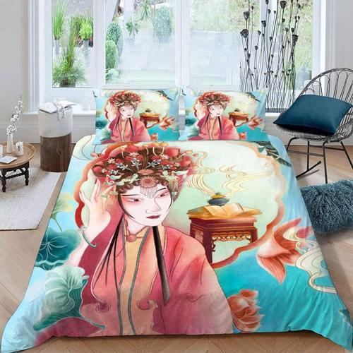 Housse De Couette X Cm Anime Fille De Dessin Anim¿¿ Parure De Lit E... on Productcaster.