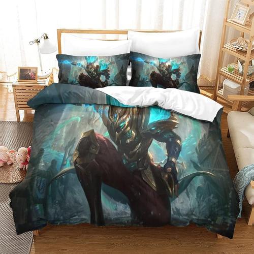 Gamers Sets Housse De Couette Avec Taies D'oreiller,D Yasuo Imprim¿... on Productcaster.